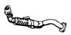 FONOS 13308 Exhaust Pipe